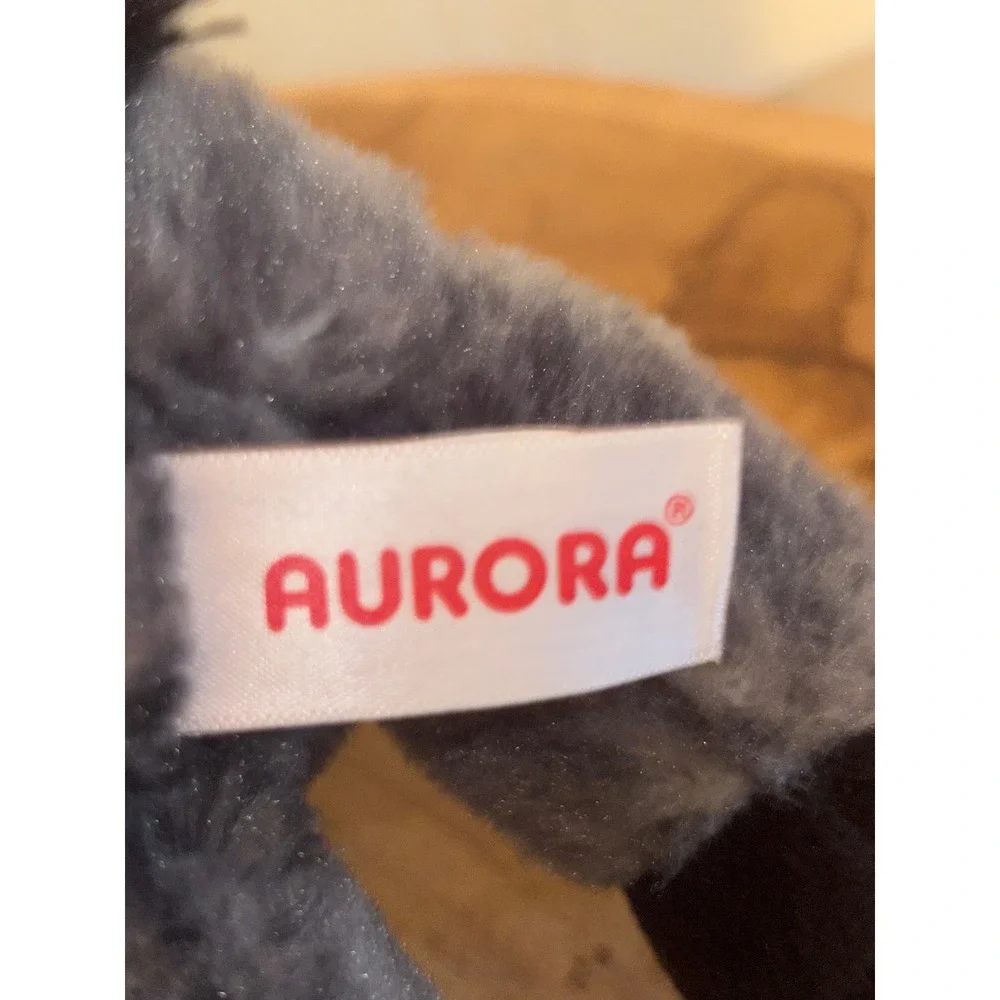 Aurora World‎ Gray Dapple Horse Plush Stuffed Animal Black Mane Tail 2021